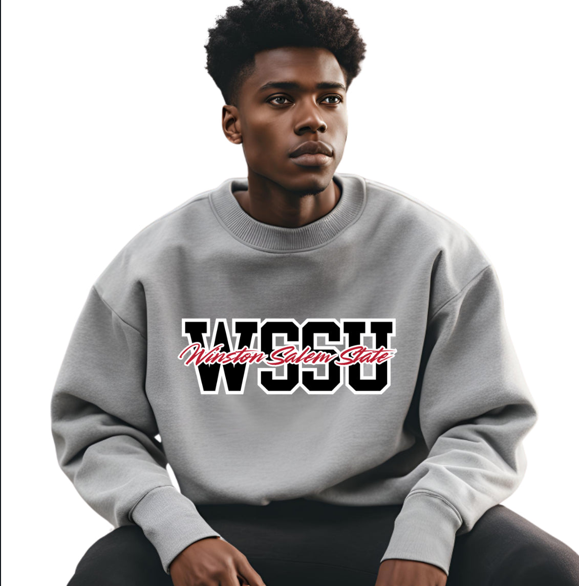 WSSU Double Dry Eco® Crew Sweatshirt